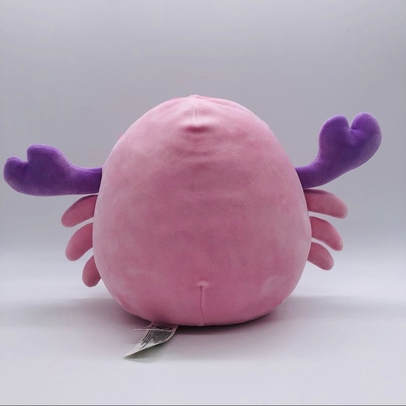 SQUISHMALLOWS - KIDS PINK AND PURPLE CRAB 9” HEIGHT - Picture 4 of 10